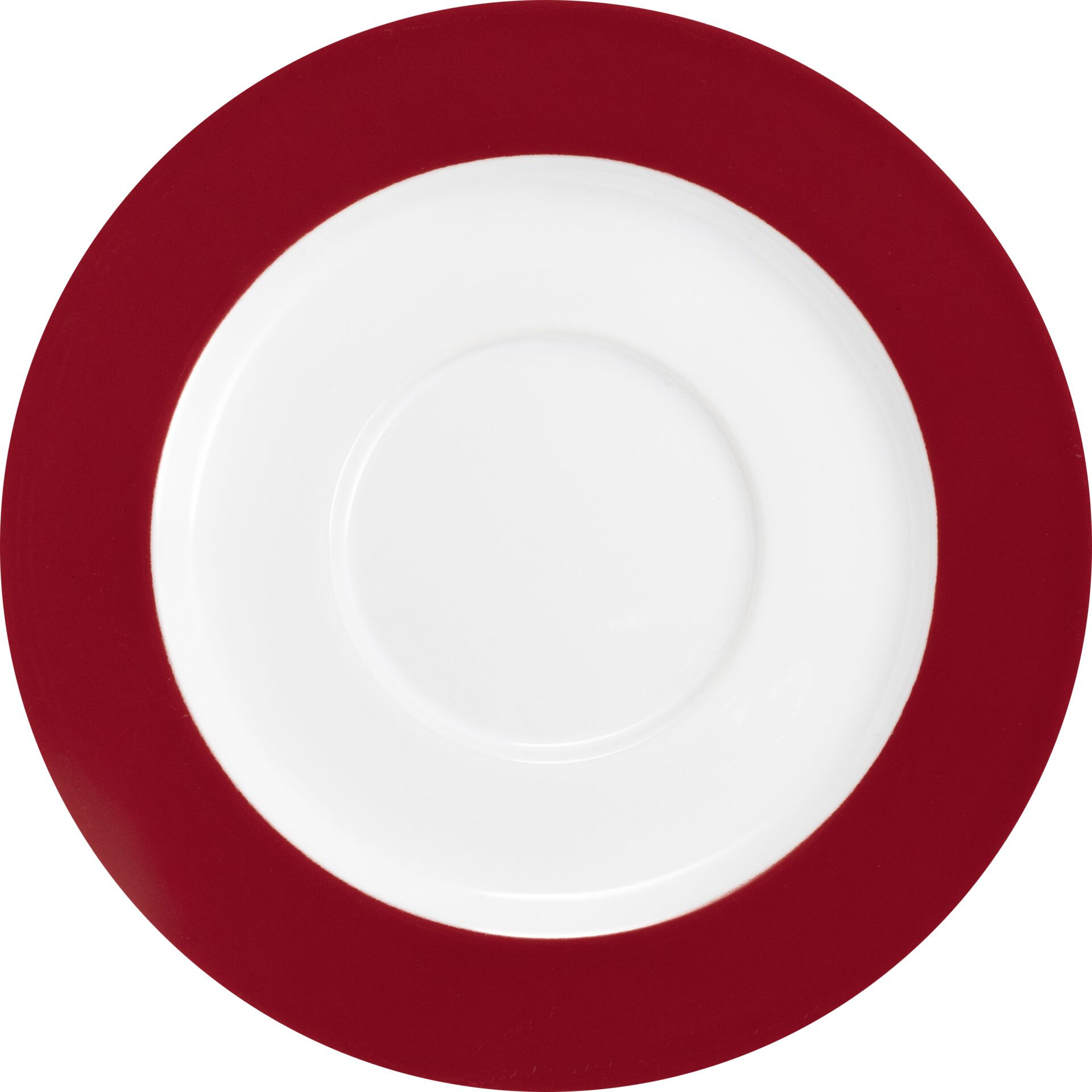 Tasse untere Ø 15 cm rot